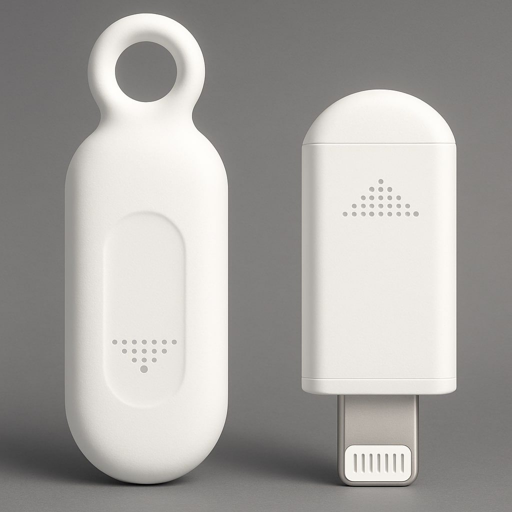 White Iphone Control Plug